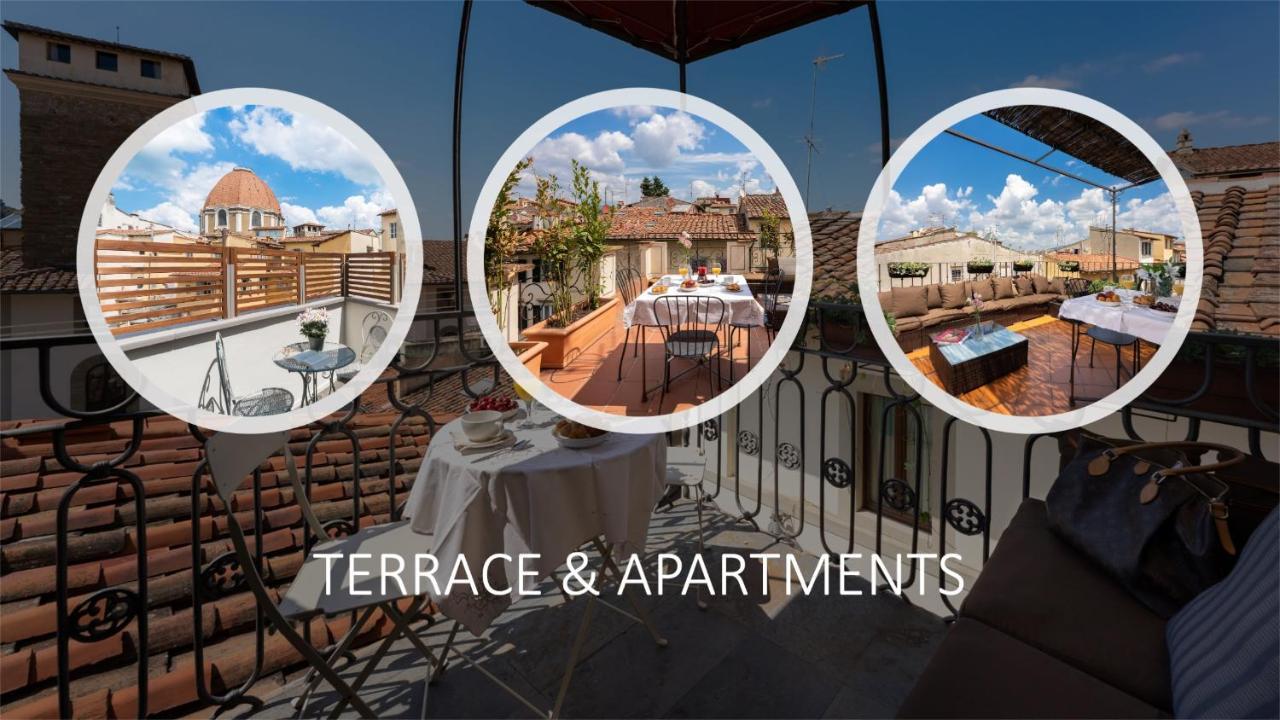 Terrace Apt In Piazza Strozzi-Center Of フィレンツェ エクステリア 写真