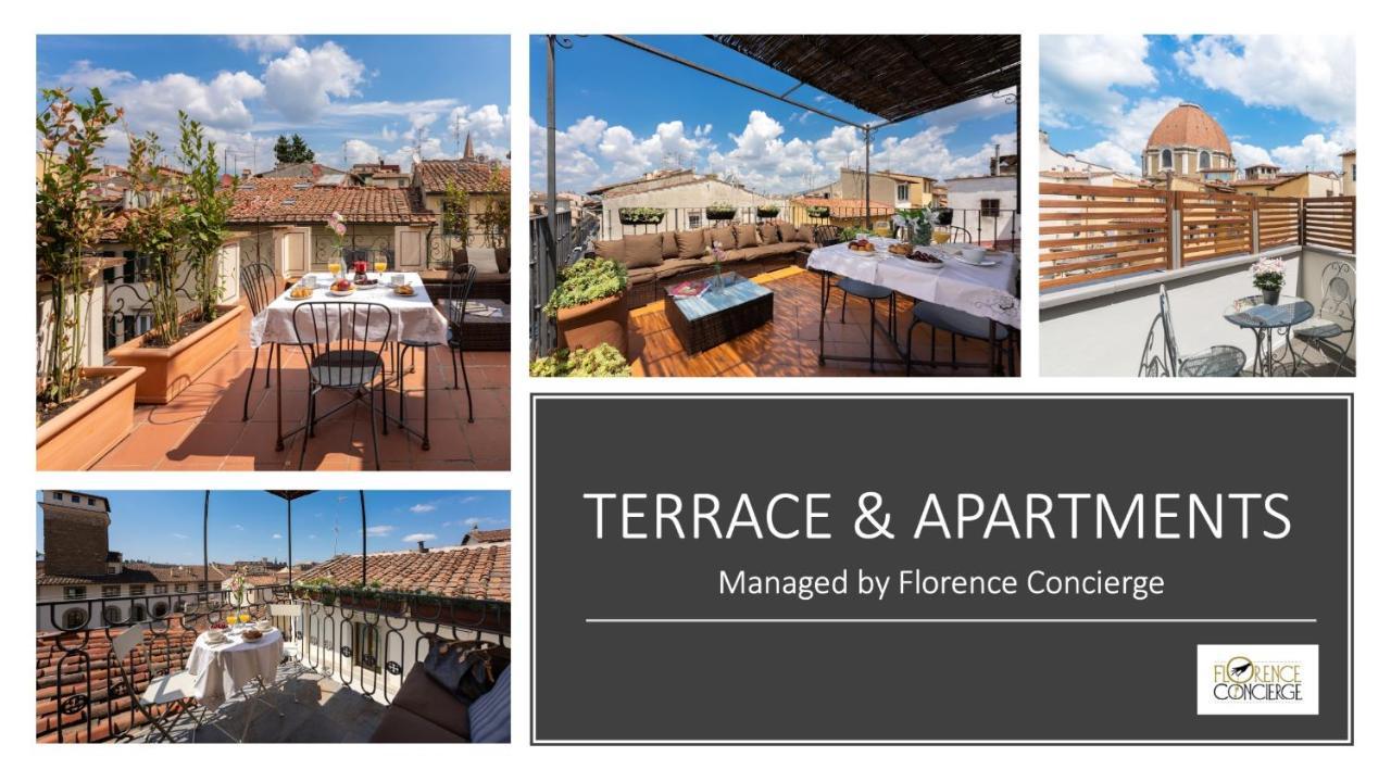 Terrace Apt In Piazza Strozzi-Center Of フィレンツェ エクステリア 写真